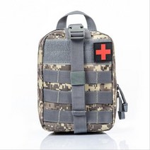 전술 Molle EDC 파우치 응급 처치 키트 의료 가방 전화 홀더 캠핑 생존 IFAK 가방 군사 사냥 액세서리 팩, 15.type4 acu