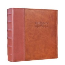 웨딩앨범 포토앨범 200 5R 사진 PU 커버 7X5 인치18X13cm 플러그인 화이트 내부 페이지 커플 메시지 영역, maroon