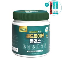 콘드로이친 플러스 분말 HACCP 인증 상어 연골 초록입홍합 보스웰리아 우슬 포함 가루 대용량 300g, 1개