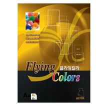 삼원 칼라복사용지 A4 80g 25매 칼라복사지, P38 검정색