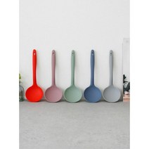 국물요리 개인소분 열탕소독 실리콘국자 업소용 긁힘없는 웍국자