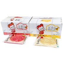 반찬단지 초생강 생강절임 1.3kg-10개 (선택 박스 백색/적색), 초생강 (백색) 1.3kg-10개, 1.3kg, 10개