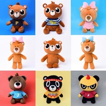 테디아일랜드 국민 남자아기 애착인형 귀여운 봉제인형 16종, (4)18CM 칭 인형