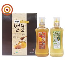 강원양봉 사양벌꿀 100% 1kg*2병