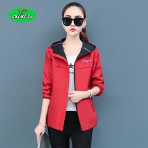 SHENGBO가을 여자 코트 양면 루즈핏 재킷 점퍼 야구점퍼BK112188NO.002