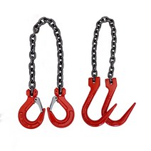 후크체인 벨트 쿠사리 쿠사리체인 체인슬링 슬링, 더블 헤드 클로 후크 3 톤 1 미터