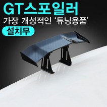 [KT알파쇼핑]미니GT스포일러 /화이트/3D카본/컬러익스텐드, A18-레드핑크 익스텐디드