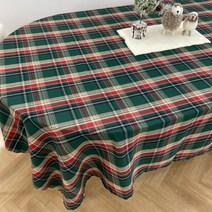 쏙쏙마켓 크리스마스 테이블보 연말파티 감성 식탁보, 140x140