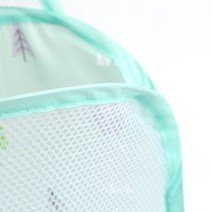 [풀리줄리] 클린홈 접이식 메쉬 빨래바구니 걸이형 빨래통, 1개_구매