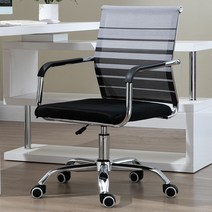 세계일주 학생 컴퓨터 사무용 사무실의자ZZ ZY47, 스틸 프레임 흑백