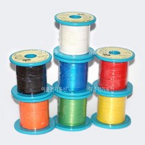 UL1422 단선 테프론전선 / 0.25mm(AWG30) 0.32mm(AWG28) 0.4mm(AWG26) 0.5mm(AWG24) 단선테프론와이어 / 롤 100M, 0.25mm (AWG30), 녹색