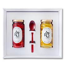 첨가물없는 청아람 프리미엄 수제청 홈카페 답례품 선물세트 과일청, 1개, 프리미엄2구(오렌지라즈베리+자몽)