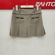 팬텀 골프 여성 사슬 장식 포인트 가을 큐롯 스커트