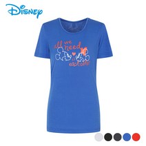 [디즈니골프] 여성 캐릭터 라운드 티셔츠 DK2LTS091