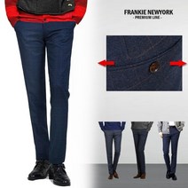 프랭키뉴욕 프랭키뉴욕 남자슬랙스 울st 체크 10부 정장바지 빅사이즈_RI9PAK700