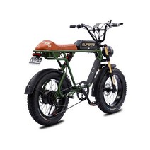 전기자전거 전기 산악 자전거 18AH 26AH 스노우 모빌 20 인치 타이어 ebike 66, [01] 13AH 50km, 02 YELLOW