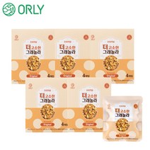 올리 더 고소한 그래놀라 오리지널 25g*4입, 5박스(20봉)