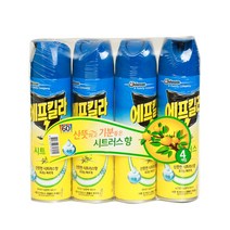 에프킬라 시트러스 에어졸 500mlx4입, 500ml