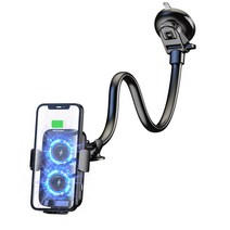 Mankiw맨큐 차량용 무선충전거치대 흡착형, 블랙