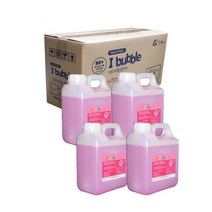 그린코리아 대용량 거품비누 4L 손세정제, 4개