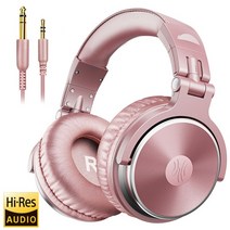 무선핀마이크 Oneodio-유선 전문 스튜디오 프로 DJ 헤드폰 인 이어 마이크 HiFi 모니터 음악 헤드셋 이어폰 전화 PC 용, Pro-10 Purple