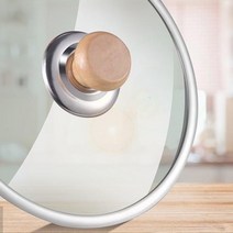 냄비 수리 뚜껑 OL1293 파손 꼭지 주전자 손잡이 교체, 1개, 원목소재(12933)