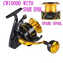 Lurekiller Saltist 스피닝 지깅 릴 고속 풀 메탈 바닷물 낚시 릴 35kg 드래그 파워 일본산 10BB 바닷물, 10, 10000 위시 S 스풀