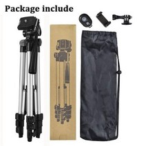 NA-3120 전화 삼각대 스탠드 40 인치 범용 사진 Gopro 아이폰 삼성 Xiaomi 화웨이 알루미늄 여행 파127615, 01 Package C_01 CHINA