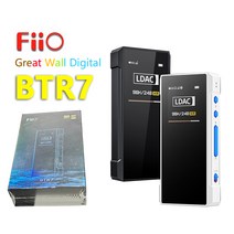 FiiO BTR7 USB DAC White 오디오 디코딩 헤드폰 증폭기, BTR7 Black Android