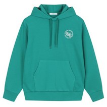 탑텐 23 SS 남자 그래픽 더블니트 포켓 후드 티셔츠 GN