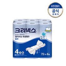 크리넥스 스카트 항균 프레쉬블루 행주타올72매x6롤, 1개, 1개
