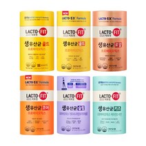 종근당 락토핏 생유산균 골드 코어 5x 장을 위한 로얄 키즈 슬림 1-6개, 코어 60포x3개