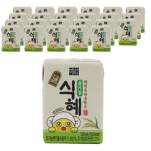 하늘청 밥 알 없이 맑은 식혜 125ml x 24개