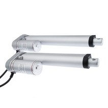 전기 선형 액추에이터 200mm 150mm 12v 24v dc 모터 스트로크 선형 모터 컨트롤러 100 200 300 500 750 800 900 1100 1300 1500n, 24v 1500n 4mm 초
