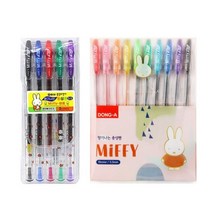 동아 미피 향기나는 중성펜 0.5mm 5색/10색세트, 미피향기중성펜 5색