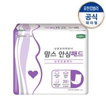 디펜드 맘스 안심패드 산모전용 일자형, 6개, 30개입