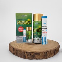 헛개숙취 세트 음주전후 숙취해소 움료 헛개칸 1병+숙취환1포 숙취해소제