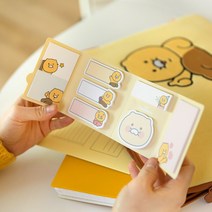 춘식이 4단 점착 메모지 7종 포스트잇