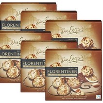 Das Exquisite Florentiner 더 익스퀴짓 피렌체 아몬드 견과류 다크 화이트 초콜릿 150g 6팩