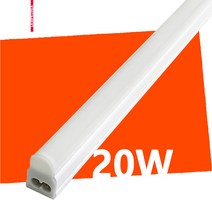 FOCUS LED T5 20W 간접조명 슬림 얇은 형광등 형광램프, 주광색-6500K-환하게 밝은 흰 빛
