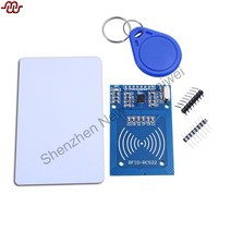 교육용 로봇 키트 2CM MFRC522 IC 카드 arduino 용 13.56MHz RFID 모듈 arduino 키트 SPI 라이터 리더 IC 카드 소프트웨어 UNO 포함, [02] 1Set