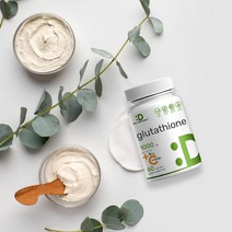 환원형 글루타치온 1000 mg 비타민 C 500mg 글로타치온 60 캡슐 딜 서플리먼트, 기본