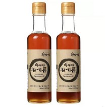 청아띠 국내산 참기름 180ml x 2 / 국산 아기 생참기름 코스트코 답례품 돌아기