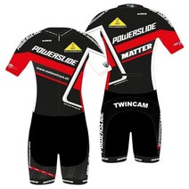 바이크슈트 Powerslide 남성용 롱 사이클링 트라이애슬론 레이싱 스피드 인라인 롤러 스케이트 빠른 Mtb 세트