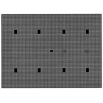 플라스틱 분갈이망36x26cm(5장)/화분깔망/흙받침, 본상품선택