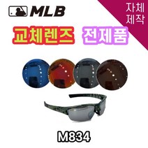 당일발송 자체제작 MLB834 교체 렌즈 전제품 자외선차단 낚시 라이딩 고글, 변색렌즈