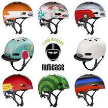 2022 넛케이스 아동 자전거 킥보드 헬멧 리틀너티 8종, 크림