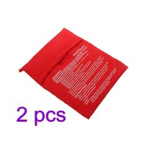 1/2 Pcs 레드 워셔블 쿠커 가방 구운 감자 전자 레인지 요리 빠른 패스트 쿡 4 한 번에 주방 용품, [02] 2 Pcs