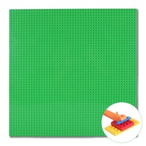 토이다락방 레고판 레고 클래식 호환 대형 놀이판 50x50칸(40x40cm) 레고호환블록, 레고판11번 (연초록) + 레고리무버