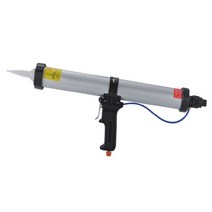 전동 실리콘건 무선 소시지건 무선실란트건400ml 12 인치 에어 코킹 건 공압 소시지 실란트 실리콘 건설, 한개옵션0